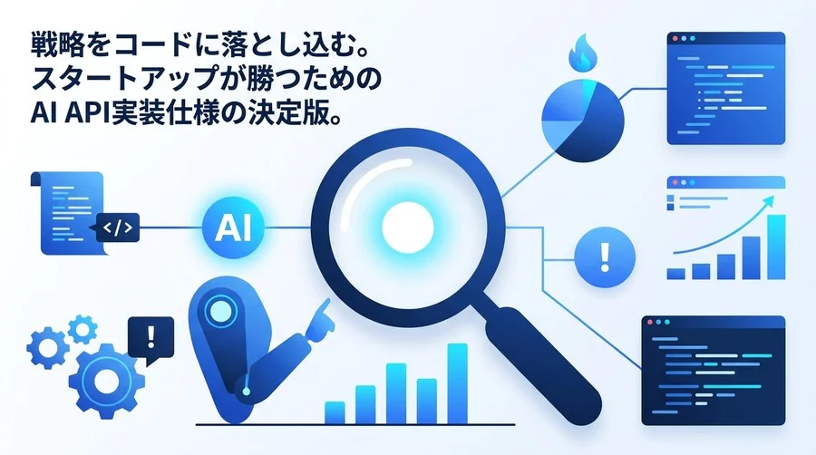 スタートアップが勝つためのAI API実装仕様：コストと拡張性を両立する技術リファレンス