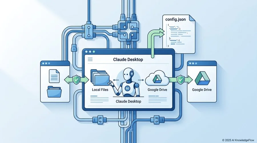実践：Claude DesktopにGoogle Driveとローカルファイルを接続する - Section Image