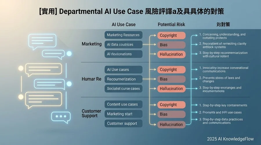 【実務直結】部門別AIユースケースごとのリスク評価と具体的対応策 - Section Image