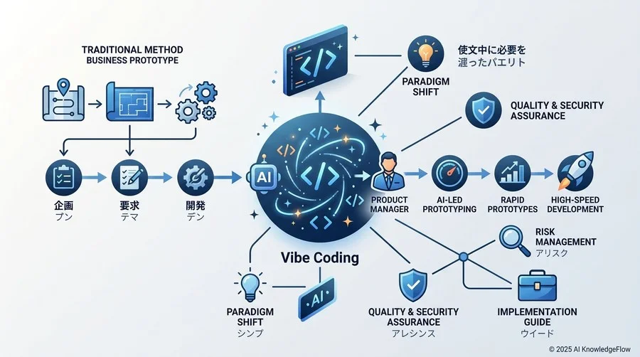 従来の開発手法 vs バイブコーディング：投資対効果とスピードの徹底比較 - Section Image