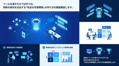 対話型AI研修の失敗を防ぐ環境構築ガイド：安全な学習インフラの作り方