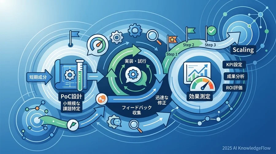 【Phase 2：検証】小さな成功を積み上げる「スモールスタート」の実践手順 - Section Image