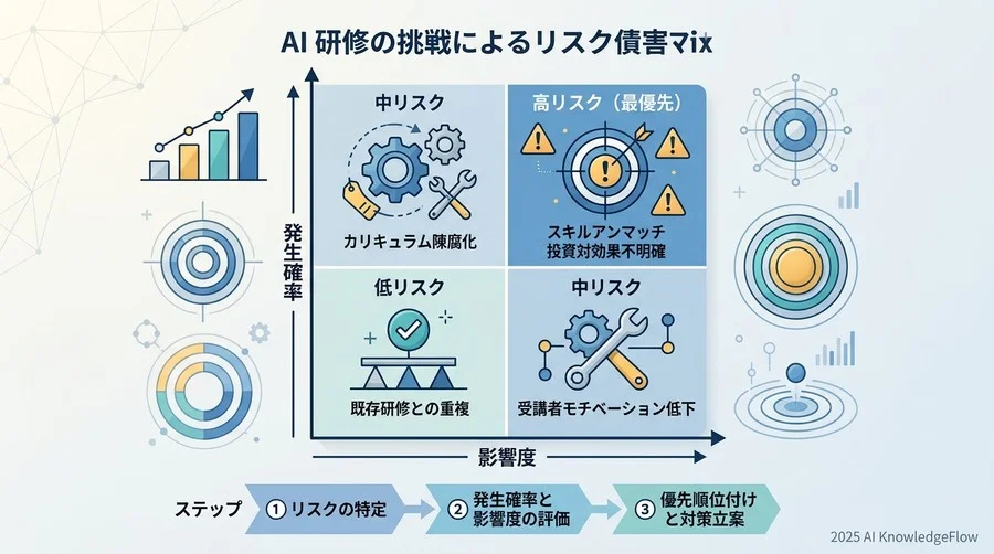 優先度を可視化する「リスク評価マトリクス」の活用 - Section Image