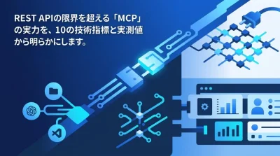 API連携の限界を超えるMCPアーキテクチャ：REST APIとのパフォーマンス比較と導入判断ガイド