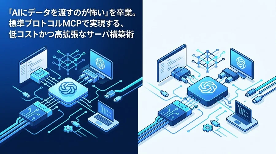 「AIへのデータ連携が怖い」を卒業。標準プロトコルMCPで実現するセキュアなサーバ構築術