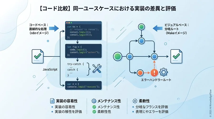 【コード比較】同一ユースケースにおける実装の差異と評価 - Section Image
