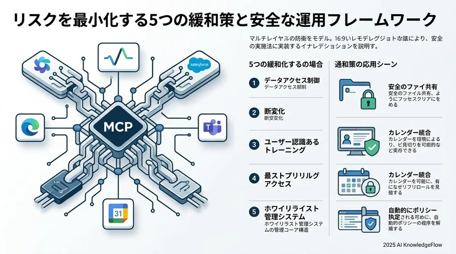 リスクを最小化する5つの緩和策と安全な運用フレームワーク - Section Image 3