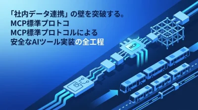 「社内データ連携」の壁を突破する。MCP標準プロトコルによる安全なAIツール実装の全工程
