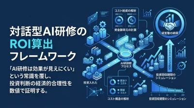 対話型AI研修のROI算出フレームワーク：経営層を納得させる投資対効果の証明