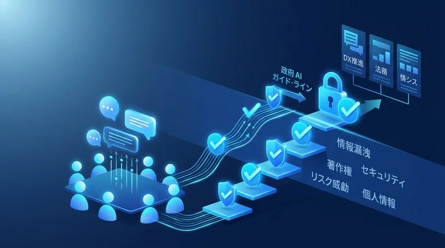 コンプライアンスの壁を越えるAI議事録自動化の導入基準：セキュリティリスクと個人情報保護法への対応アプローチ