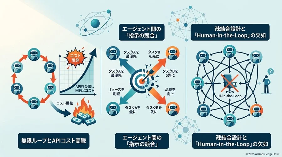 【事例分析】マルチエージェント導入を「泥沼化」させる3つの典型的な失敗パターン - Section Image