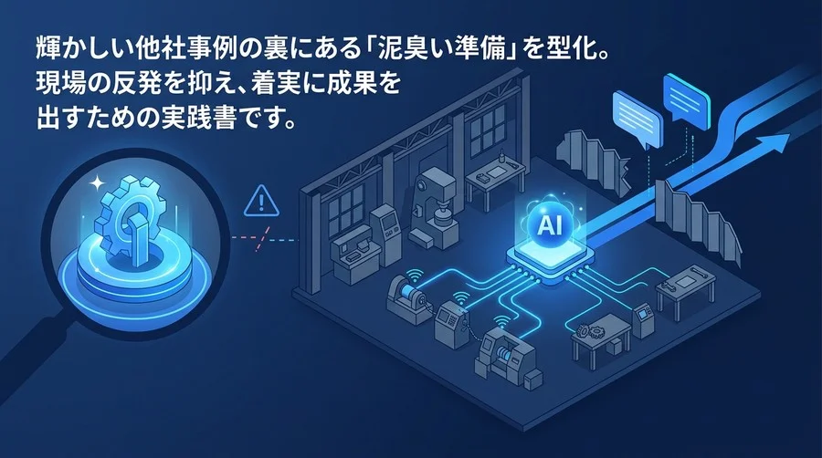 製造業DX事例の「罠」を回避せよ。現場の反発を抑えスモールスタートを切る実践アプローチ