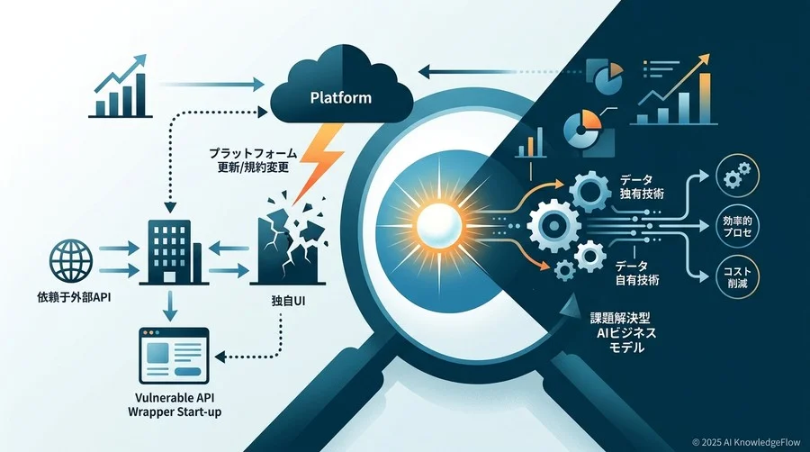 Q1: なぜ「AI-First」を掲げる多くのスタートアップが1年以内に失速するのか？ - Section Image