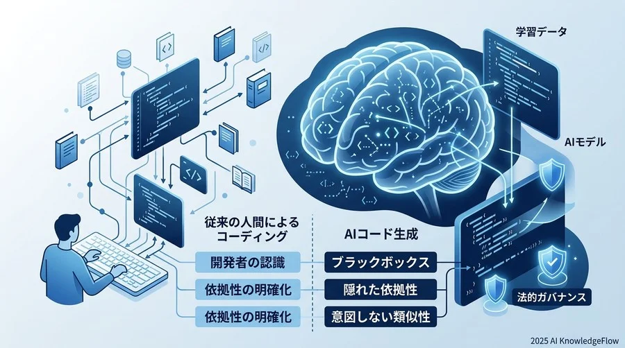 AIコード生成が突きつける「法的責任」のパラダイムシフト - Section Image