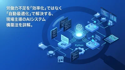 サービス業の固有ルールを自動化するAI最適化エンジンの実装手順とPython連携アプローチ