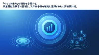 「やって終わり」の研修を卒業する。事業貢献を数字で証明する研修カリキュラム設計とROI算出ロジック
