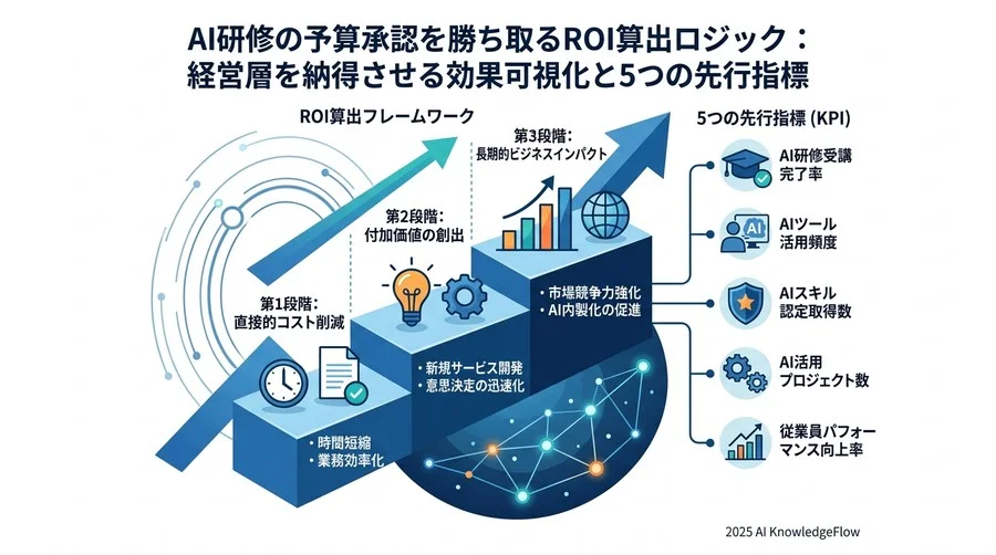 【実践】AI研修ROI試算の5ステップ・ワークフロー - Section Image 3