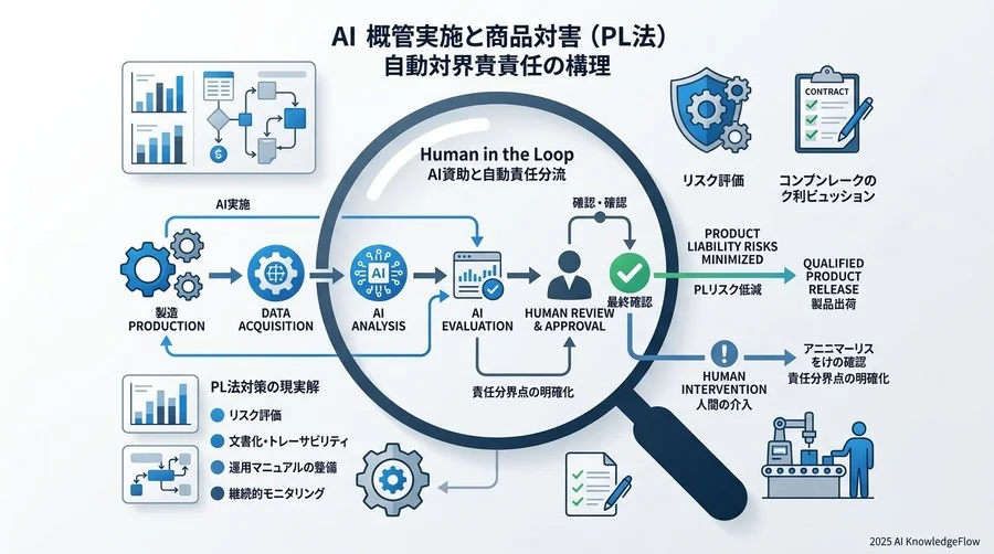 AI導入と製造物責任（PL法）：自動化プロセスにおける責任の所在 - Section Image 3