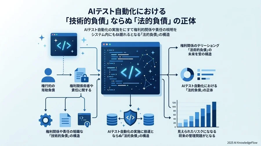 AIテスト自動化における「技術的負債」ならぬ「法的負債」の正体 - Section Image