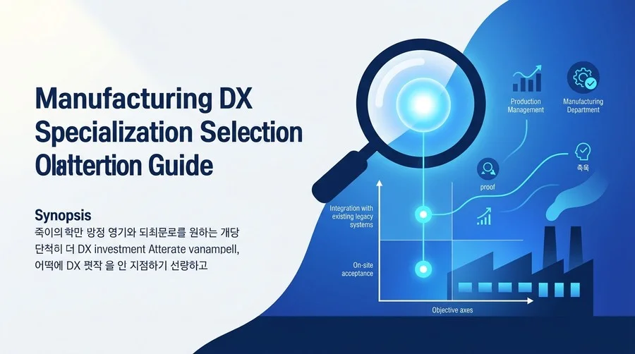 製造業DX事例を「自社」で評価する：現場責任者のためのツール選定ガイド