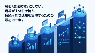 外注依存の限界を突破する「AI内製化」5段階ロードマップ：現場主導でガバナンスと運用を確立する手法