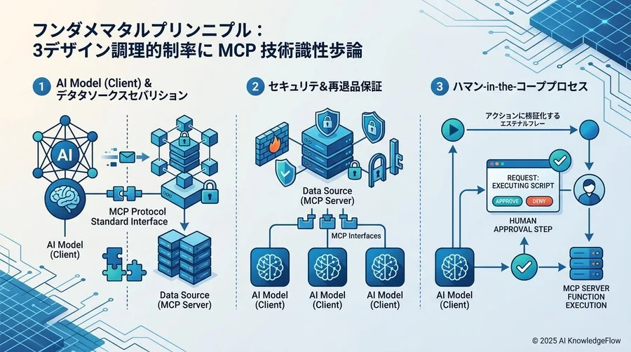 基本原則：MCP連携研修における3つの設計思想 - Section Image