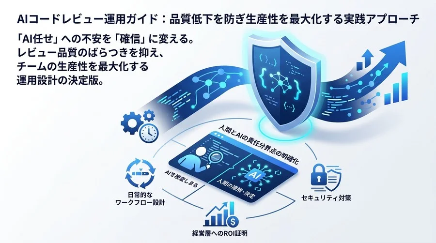 AIコードレビュー運用ガイド：品質低下を防ぎ生産性を最大化する実践アプローチ