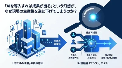 【AI活用実践ガイド】失敗から学ぶマーケティング業務の「AI増幅器」モデルと運用再構築