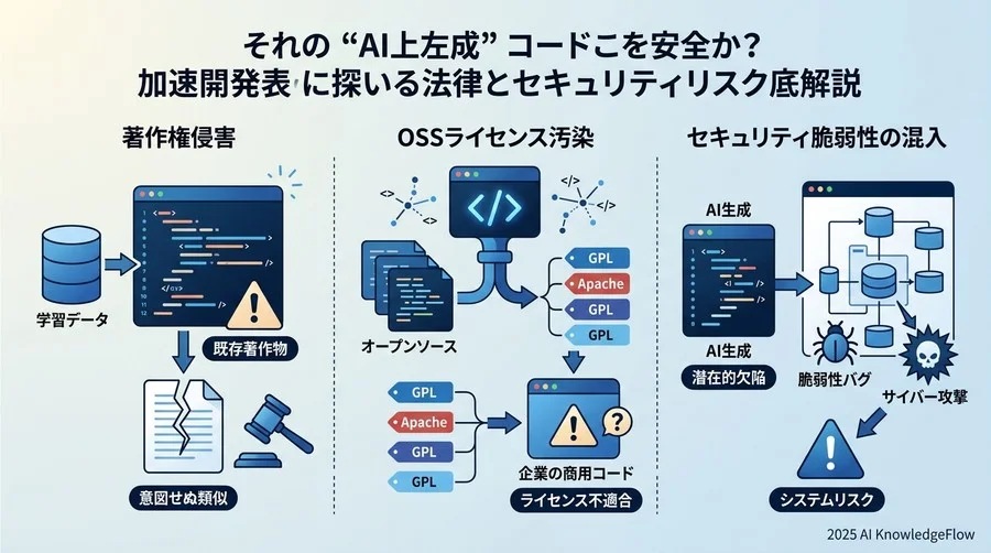 企業の信頼を揺るがす3つの重大リスク：著作権・ライセンス・脆弱性 - Section Image