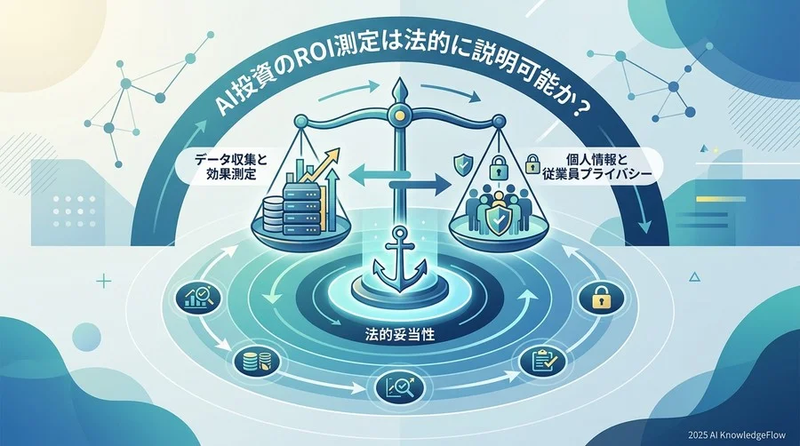 ROI測定プロセス自体の法的妥当性：個人情報と労働監視の境界線 - Section Image