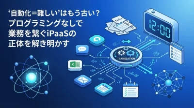 プログラミング不要で業務を繋ぐ。非エンジニアのためのiPaaS（n8n・Make）自動化はじめの一歩