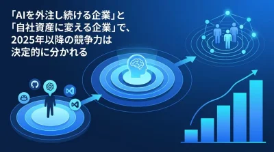 「AI外注」から「自社資産」へ：2025年以降の競争力を決定づけるAI内製化ロードマップと組織変革アプローチ