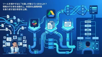 Slack・Drive・Calendar連携の実践アプローチ：SaaS疲れを解消するワークフロー設計