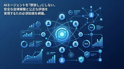 AIエージェントのガバナンスと評価指標：自律稼働を制御する設計原則とROI最大化のアプローチ