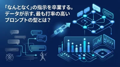 「なんとなく」の指示を卒業する。データが示す、最も打率の高いプロンプトの型とは？