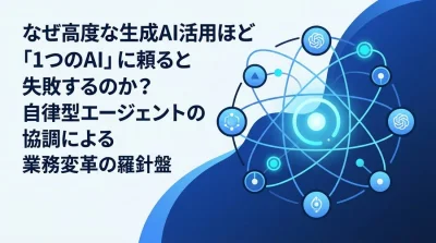 なぜ高度な生成AI活用ほど「1つのAI」では失敗するのか？マルチエージェント・アーキテクチャ導入と評価の羅針盤