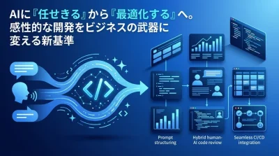 バイブコーディング導入・最適化ガイド：AI開発の技術負債を防ぐ実践アプローチ