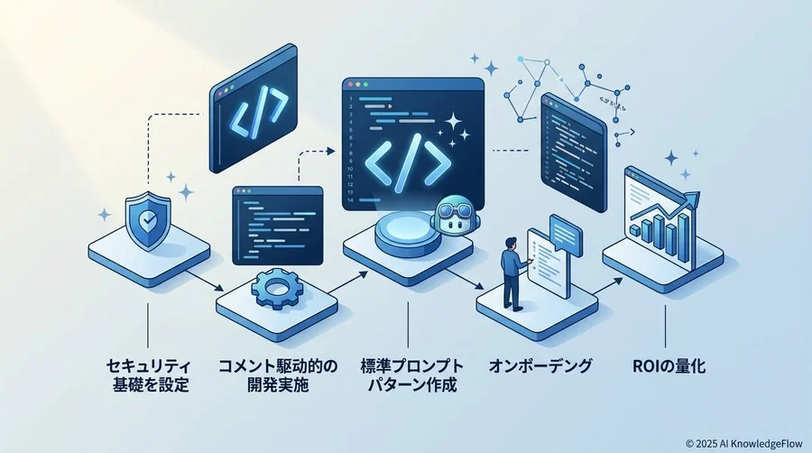 STEP 5：投資対効果（ROI）の可視化と継続的なプロセス改善 - Section Image