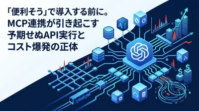 “便利そう”で導入する前に。MCP連携が引き起こす予期せぬAPI実行とコスト爆発の正体