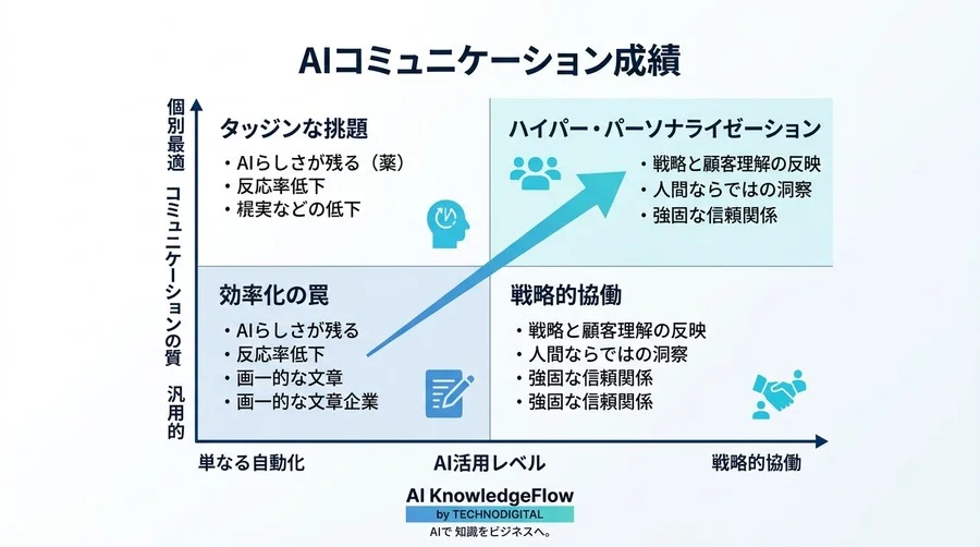 AIメールはなぜ無視される？返信率を変える「3レイヤー・プロンプト」実践アプローチ - Conclusion Image