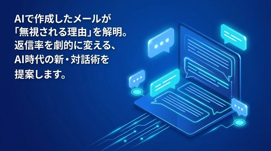 AIメールはなぜ無視される？返信率を変える「3レイヤー・プロンプト」実践アプローチ