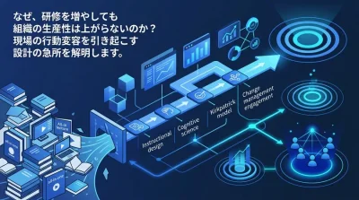 既存の研修カリキュラムを「成果が出る資産」に変える！ID理論に基づく診断と修正アプローチ