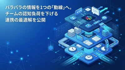 Slack×Google連携の最適解。チームの認知負荷を下げる「3層連携フレームワーク」構築ガイド