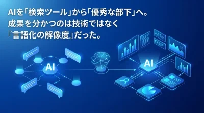 AIを「優秀な部下」に変えるプロンプト思考法：マーケターのための言語化実践ガイド