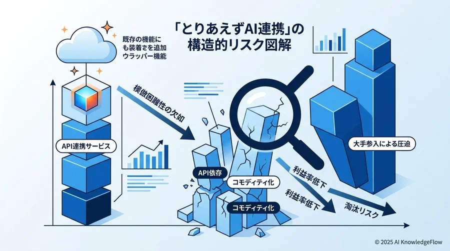 なぜ「とりあえずAI連携」のスタートアップは、半年後に淘汰されるのか - Section Image