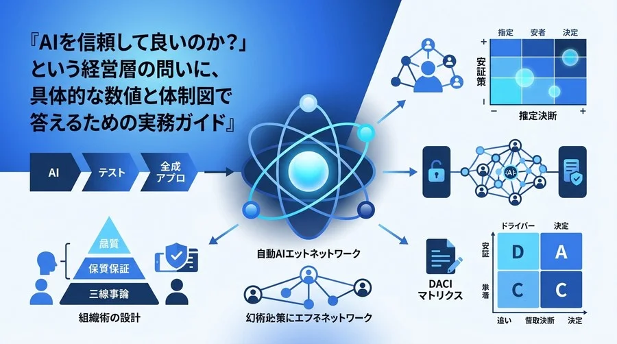 AIエージェント導入稟議を通すためのガバナンス設計と評価指標：経営層が納得するリスク管理