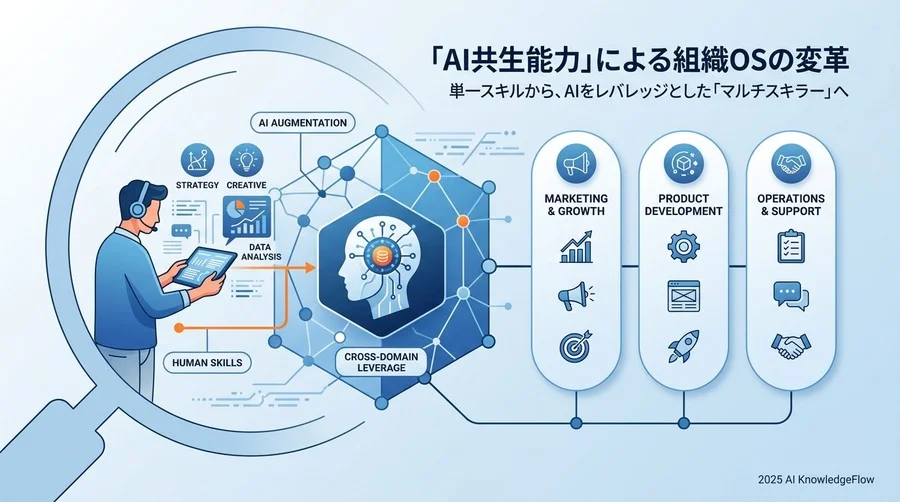 1. 採用基準の再定義：スキルよりも「AI共生能力」を最優先する - Section Image