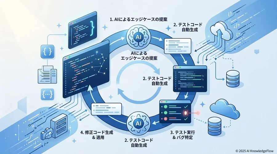 ベストプラクティス②：テストコード自動生成による「品質のボトムアップ」 - Section Image