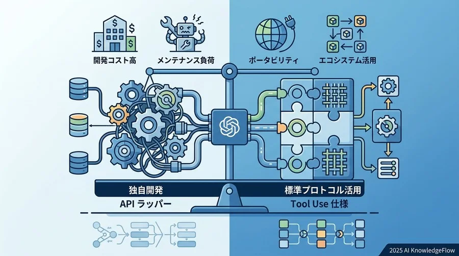 選定の分岐点：カスタム開発 vs 標準プロトコルの活用 - Section Image