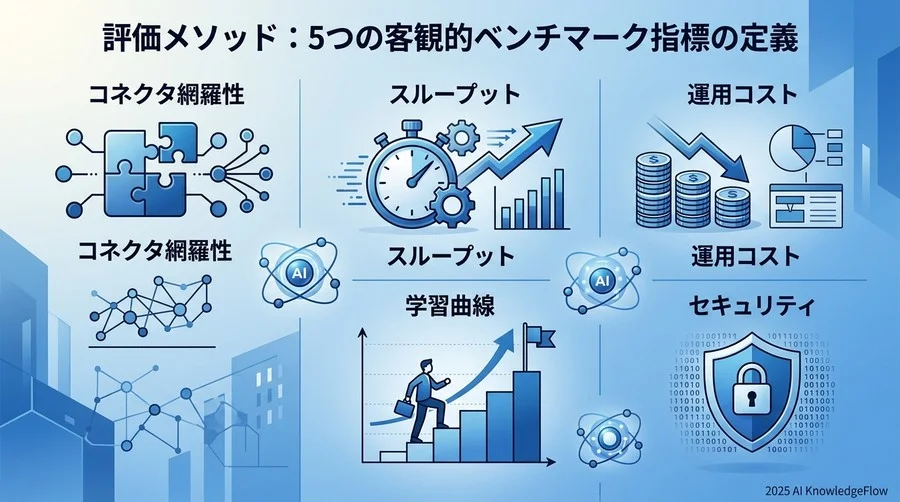 評価メソッド：5つの客観的ベンチマーク指標の定義 - Section Image